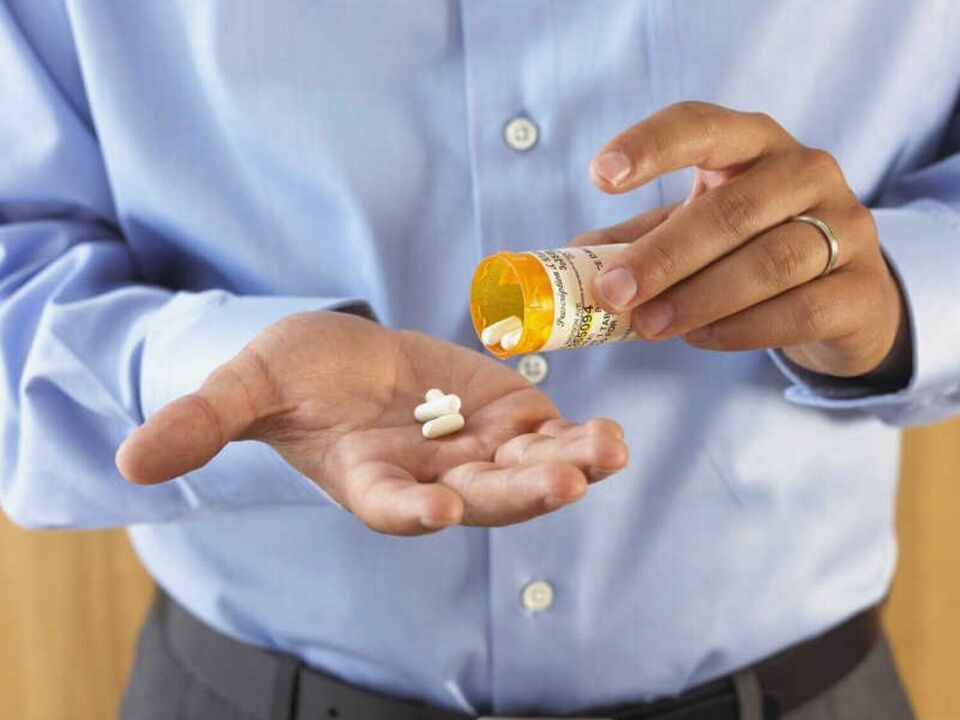 Pëllen fir Prostatitis Symptomer