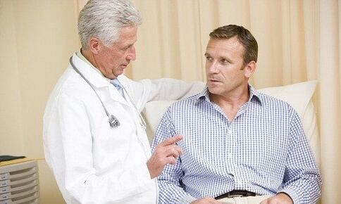 Consultatioun mat engem Dokter fir Prostatitis